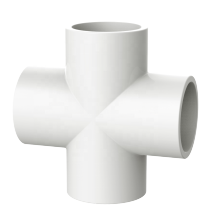 GB Standard PVC Fittings Cross Tee  For Water Supply